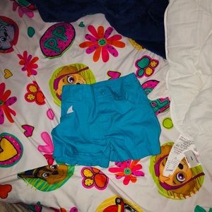 Pair of 4T Teal Shorts
